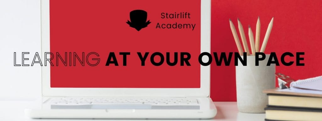 Stairlift Academy Banner Computer