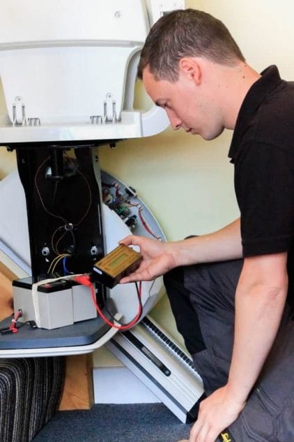 Stairlift Engineer Battery Test