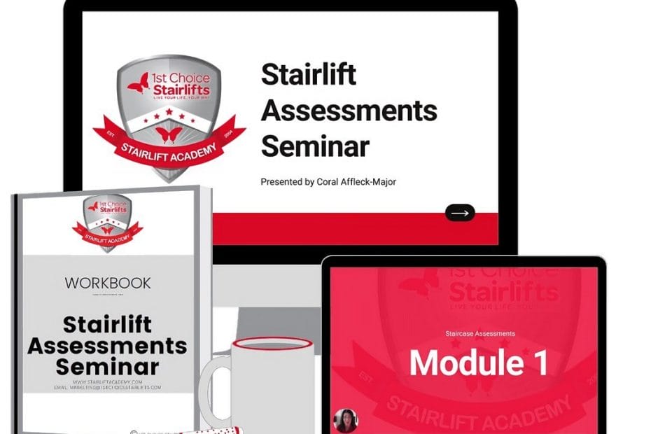 Stairlift Academy Mockup