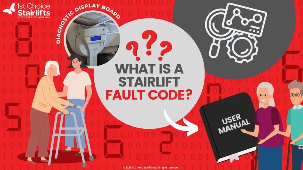 What is a stairlift fault code