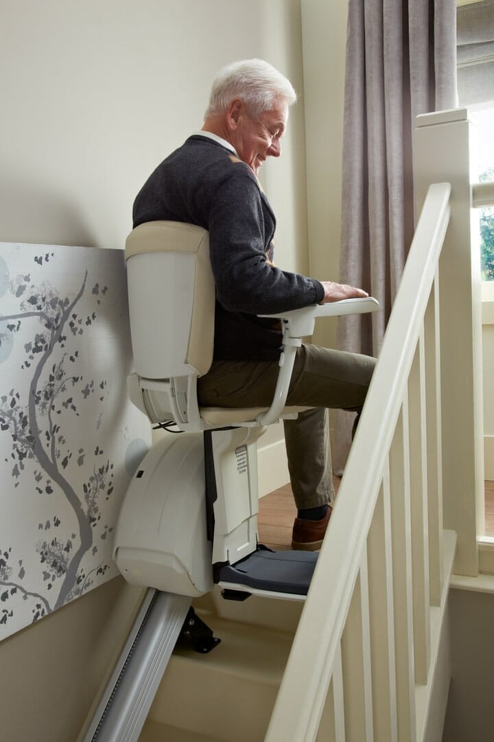 homeglide extra stairlift swivel seat 1