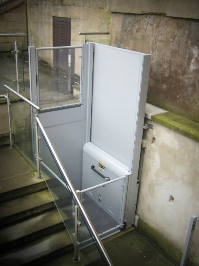 Wessex LR Open Platform Lift 1st Choice Stairlifts